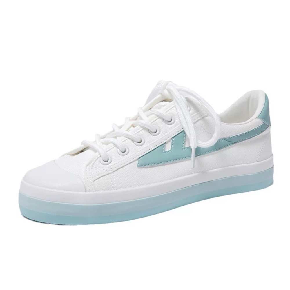 Warrior Women Stylish White and Blue Sneakers